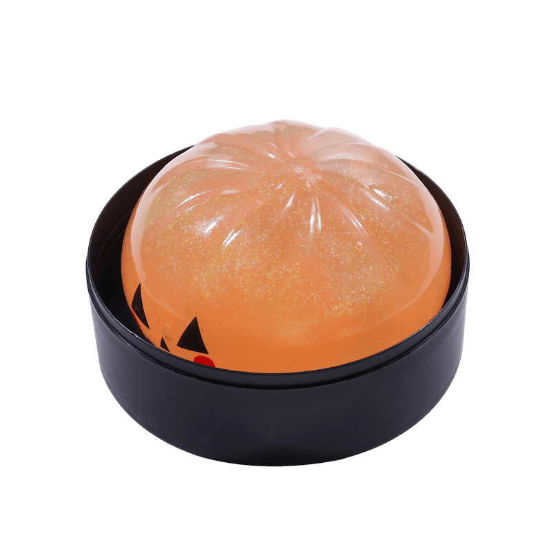 Halloween Squishy Toy Set, Slow Rising Squeezy Stress Reliever, Eyeball Pumpkin Skull Sensory Fidget