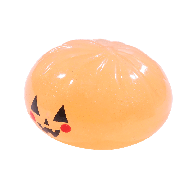 Halloween Squishy Toy Set, Slow Rising Squeezy Stress Reliever, Eyeball Pumpkin Skull Sensory Fidget