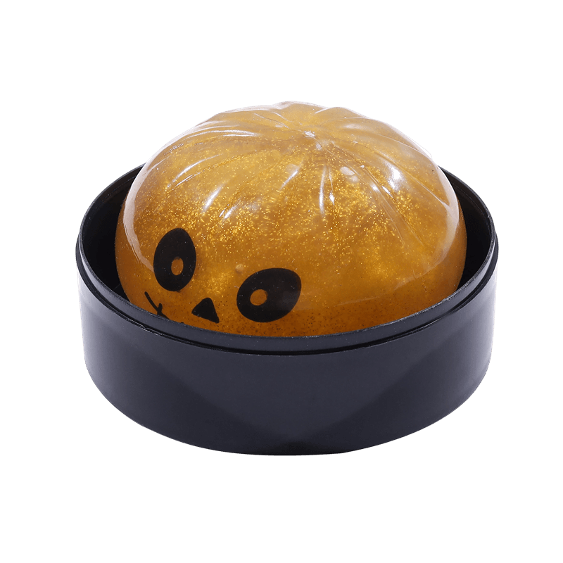 Halloween Squishy Toy Set, Slow Rising Squeezy Stress Reliever, Eyeball Pumpkin Skull Sensory Fidget