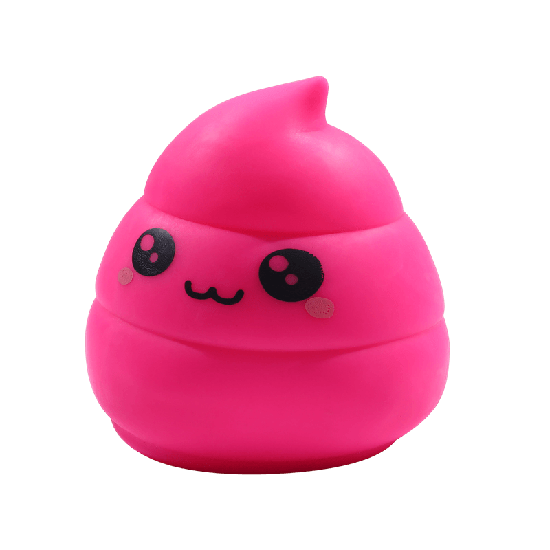 Poop Emoji Squishy Toy, Slow Rising Squeeze Stress Reliever, Kawaii Sensory Fidget