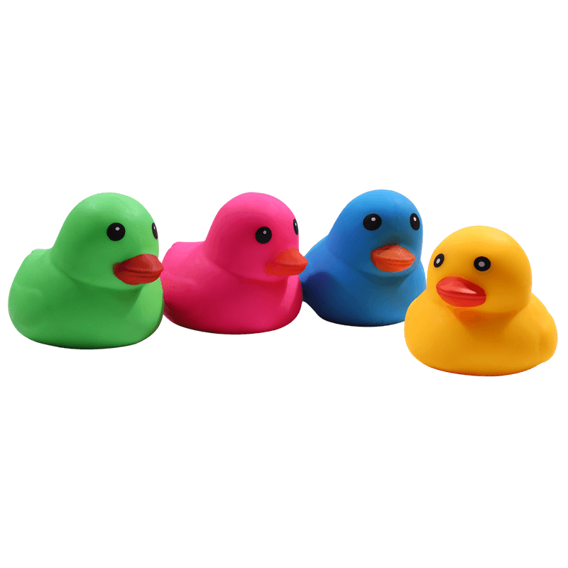 Rubber Duck Squishy Toy, Slow Rising Squeezy Stress Reliever, Classic Yellow Sensory Fidget