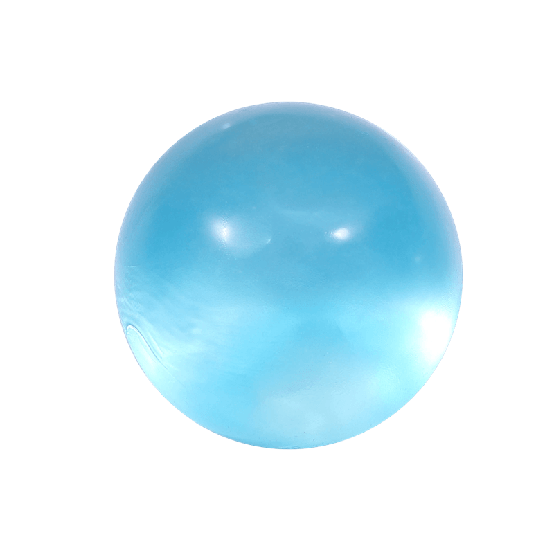 Jelly Drop Squishy Toy, Slow Rising Squeezy Stress Reliever, Translucent Gel-Like Sensory Fidget